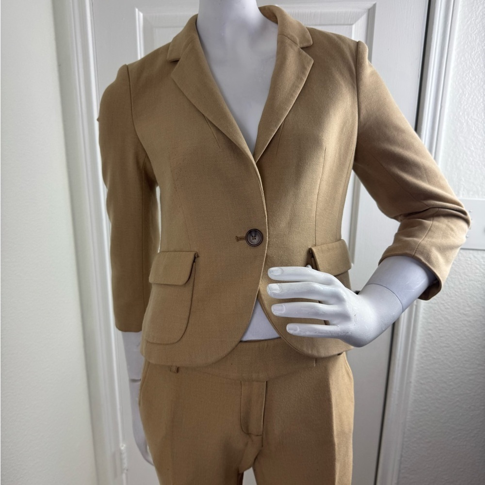 Loft Classic Tan Blazer Suit for woman’s.  B5 - Picture 10 of 17